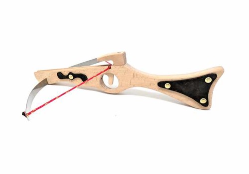 Kleine armbrust schwarz mit - kleine,