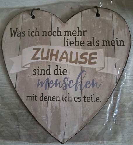 Blechschild schild herz - blechschild,