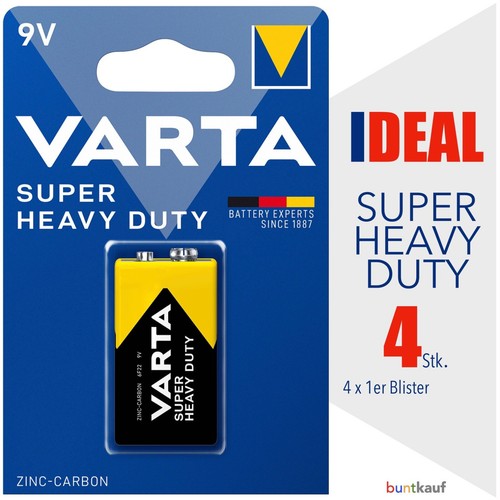 Varta super heavy - 4,