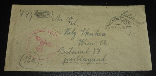 Feldpost 1945 - feldpost, 05.01.1945