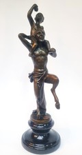 Bronzefigur Faun und der