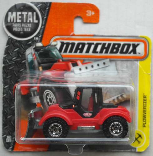 Matchbox plowverizer tractor - plowverizer,