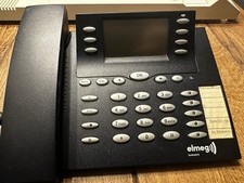 elmeg CS410 schwarz ISDN Telefon für FRITZ!Box mit ISDN Anschluss geeignet
