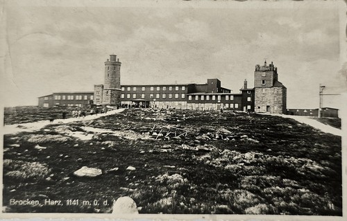 Brocken hotel 1920er - ak,