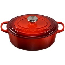 Le Creuset Signature Bräter oval 27 cm kirschrot