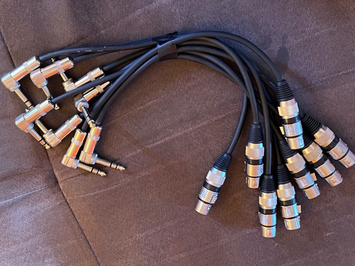 Adapterkabel xlr - 8, x