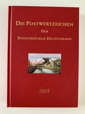Die Postwertzeichen der Bundesrepublik Deutschland 2001 Jahrbuch kpl. postfrisch