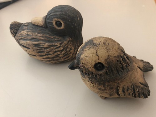 Vögel keramikfiguren aus - 2,