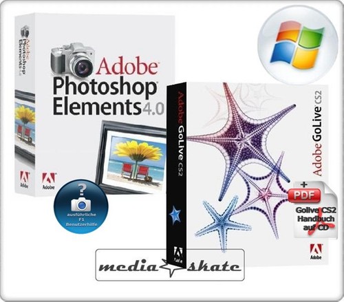 Adobe golive cs2 photoshop - golive,