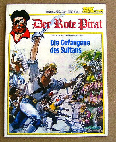 Zack comic box - 36, rote