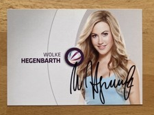 Wolke Hegenbarth AK Autogrammkarte Sat 1 original signiert