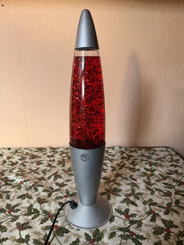 Vintage glitterlampe - vintage,