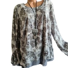 Sheego Bluse Tunika Oberteil