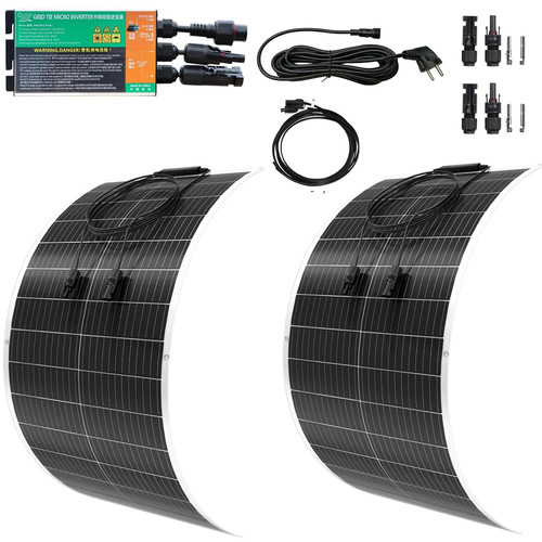 Solarpanel flexibel mit - mit, 230v