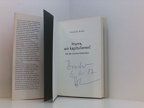 Hurra wir kapitulieren von - hurra,,