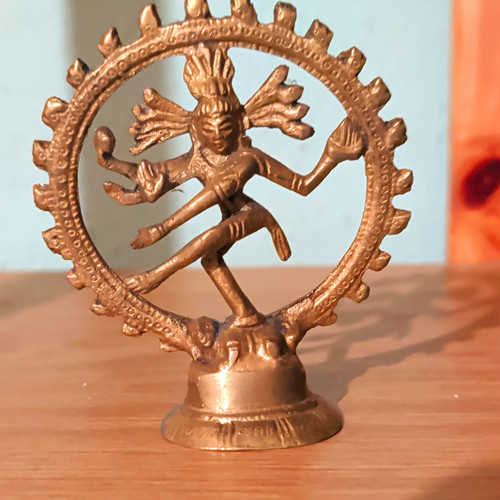 Shiva nataraja metall statue - metall,