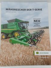 JOHN DEERE Mähdrescher der T-SERIE Prospekt von 11/2020 ( JD 182 )
