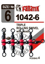 FANATIK T-Wirbel m/Perlen 1042