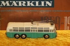 Eheim/Brawa O-Bus, Trolley-Bus, 3-Achser, blau, generalüberholt