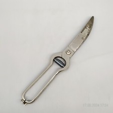 Vintage Geflügelschere J.A. Henckels Zwillingswerk mit Patina 6-kant verschraubt