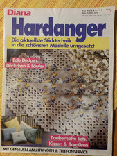 HARDANGER Diana Sonderheft die aktuelle Sticktechnik in die schönsten Modelle