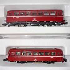 Märklin Z - 8816 & 8817 Schienenbus mit Beiwagen - Set