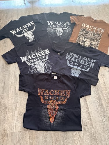 Wacken t shirts - w:o:a, (6