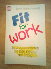 Dieter Reifenschneider: "Fit for Work" (Buch 1996)