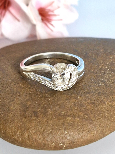 Wunderschöner ring silber - ring,