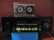 Oldtimer Autoradio Blaupunkt Düsseldorf CR Super Arimat m.Bluetooth Adapter!