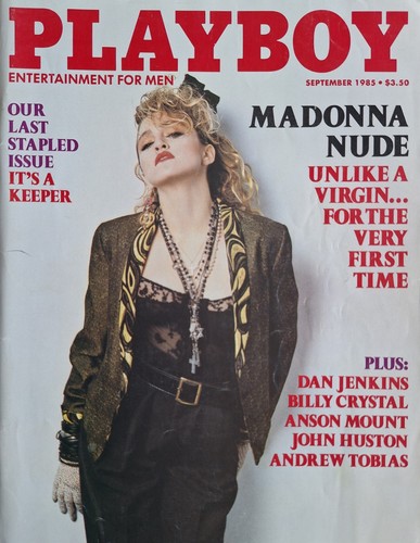 Playboy magazine madonna - magazine,