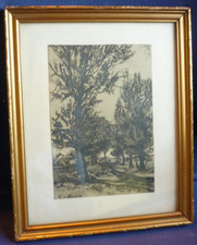 Frida Von Düring Weimar Erfurt Bauhaus Radierung Bild Gemälde Kunstwerk signiert