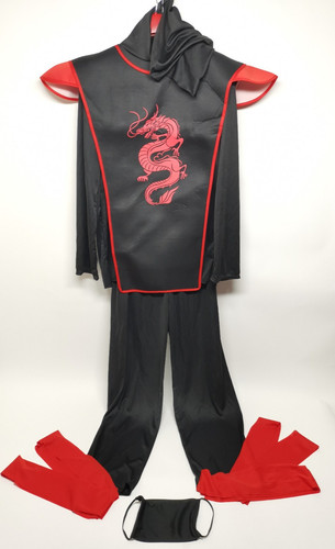 Ninja kostüm herren schwarz - ninja,