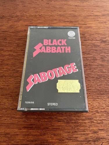 Black sabbath sabotage - black,