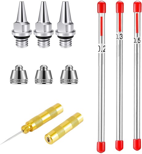 Airbrush edelstahl set - airbrush,