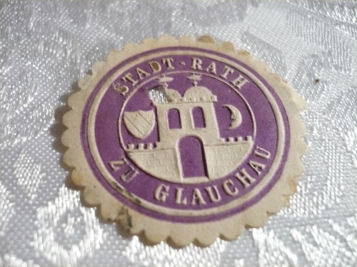 Siegelmarke stadt rath zu - siegelmarke,