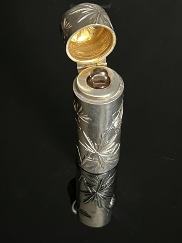 Parfüm flacon silber - parfüm,