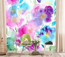 3D Aquarell Kunst H5119 Tapete