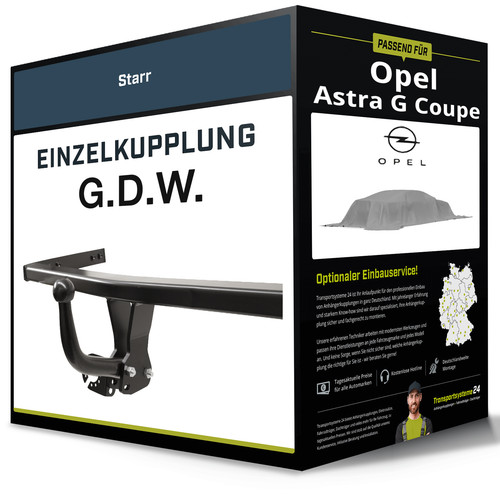 Starre anhängerkupplung für - starre,