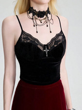 Rave Shirt spaghetti Top Bluse