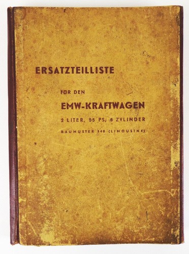 Ersatzteilliste für den - , emw