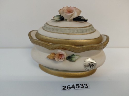 Deckeldose capodimonte italy - deckeldose,