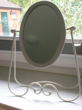 Tisch - Standspiegel  (Ständer  H.X B.... 27 cm X 20 cm )