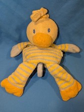 Tchibo Spieluhr Willi Watschel TCM gelb gestreift weißt du...Sternlein.  32 cm