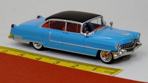 Cadillac fleedwood 1955 blau - blau,