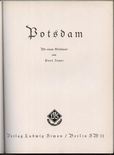 Potsdam die deutschen - die, bücher