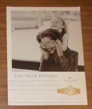 Seltene Werbung vintage PATEK PHILIPPE NEPTUNE Ref. 4881/120 Damenuhr 1997