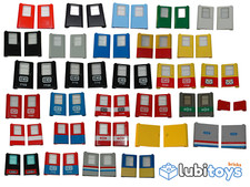 Lego® Eisenbahn 9V RC TRAIN Türen Lokomotive Waggon DOORS ZUG