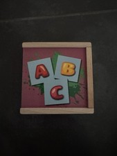 Playtive Junior stabile Lernbox „Buchstaben“ aus Holz