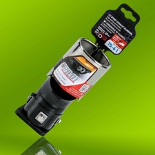 Lampa TS-61 Auspuffblende 37-49mm Universal Carbon Schwarz - Sportliches Design